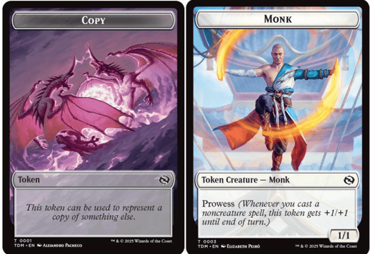 Copy // Monk Double-Sided Token